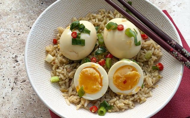 Oeufs marinés à la coréenne