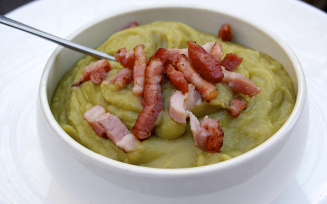 Soupe de pois cassés économique