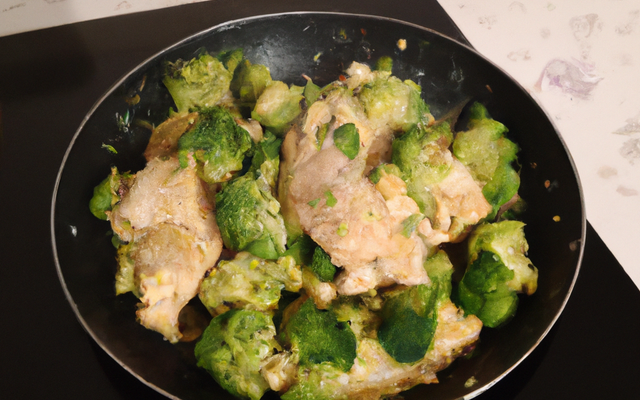 Poulet au brocoli