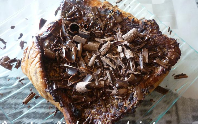 Brioche façon pain perdu tout chocolat