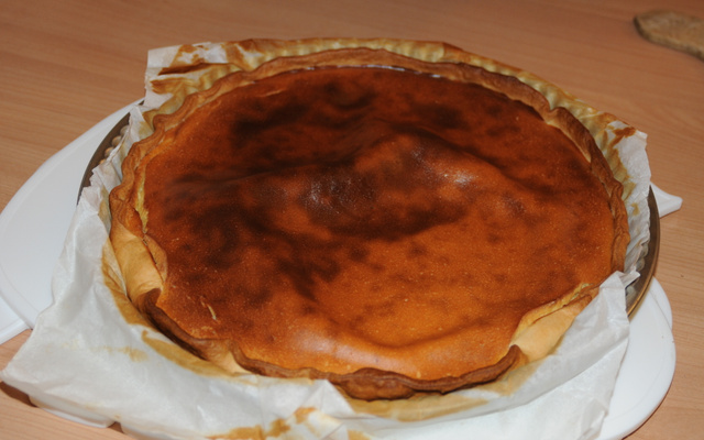 Tarte cannelle à la ricotta et au miel