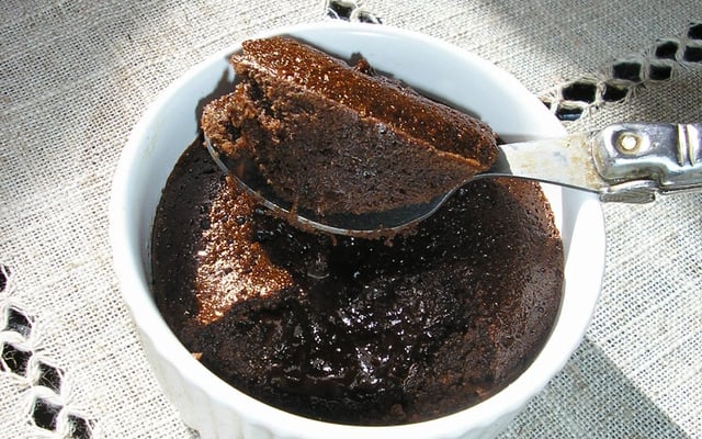 Fondant chocolat cœur coulant caramel au beurre salé