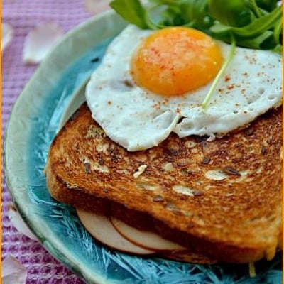 Croque-monsieur maison au Bresse Bleu