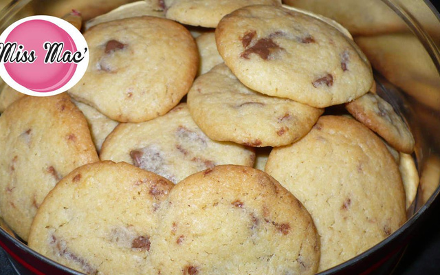 Cookies gourmands au chocolat au lait