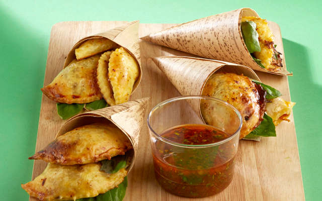 Empanadas au confit de canard et tomates séchées