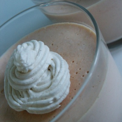 Pana cotta au potiron & sa chantilly aux 4 épices