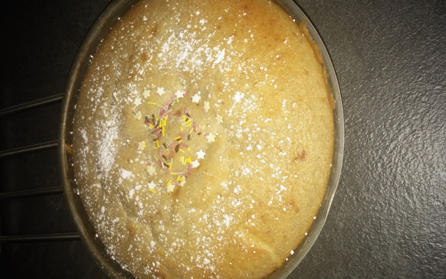 Délicieux gâteau à la banane