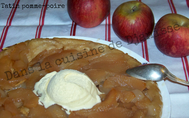 Tarte tatin pommes-poires