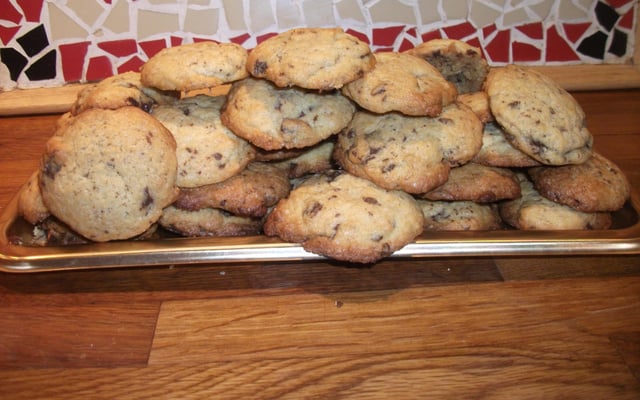 Cookies aux pépites de chocolat super moelleux