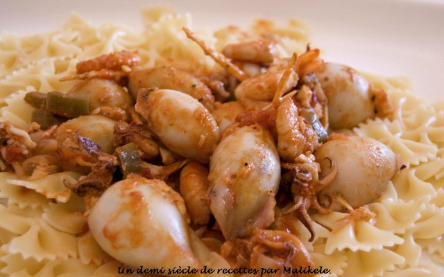 Calmars farcis comme dans les Abruzzes