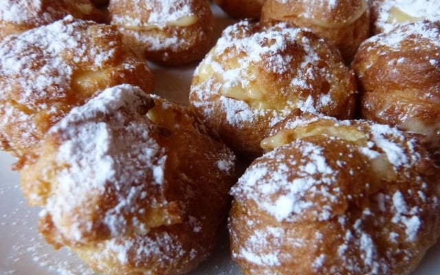 Choux à la crème au citron