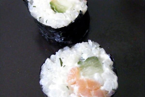 Makis tzatziki saumon
