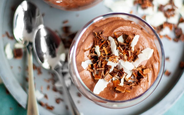 Crème chocolat et patate douce