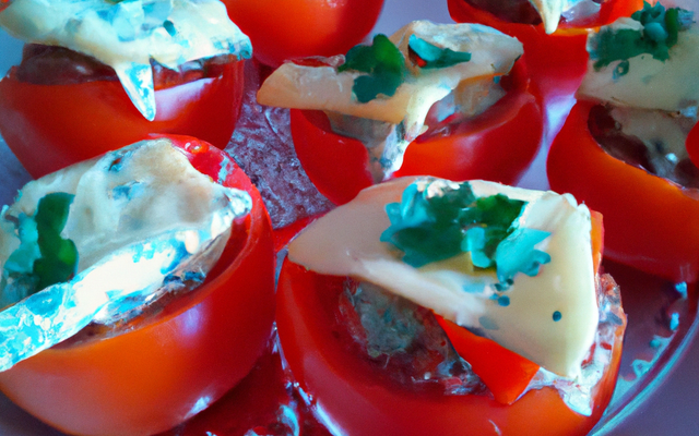 Tomates au roquefort maison