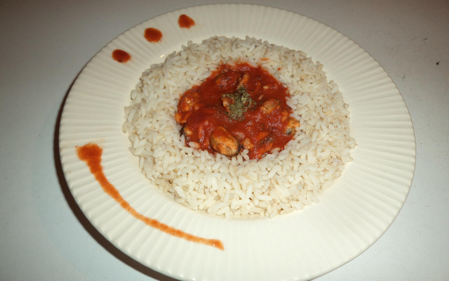 Riz aux fruits de mer