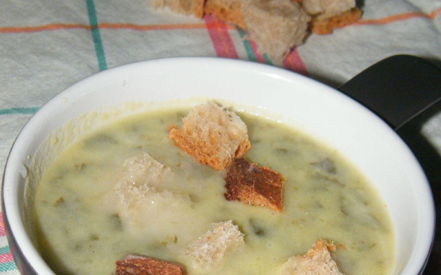 Potage à l'oseille