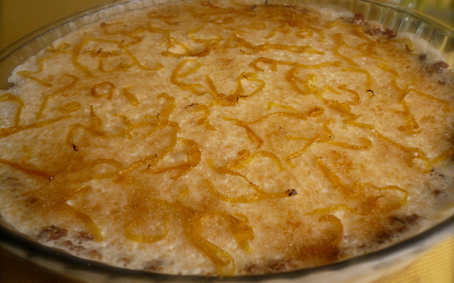 Tarte légère au fromage blanc et citron