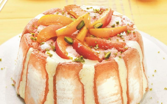 Charlotte fruitée aux abricots