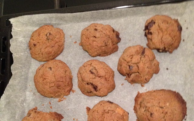 Cookies aux spéculos et pépites choco