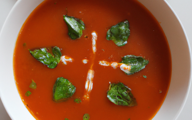 Soupe à la tomate facile