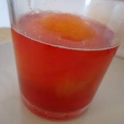 Marinade de nectarines au cabernet d'Anjou