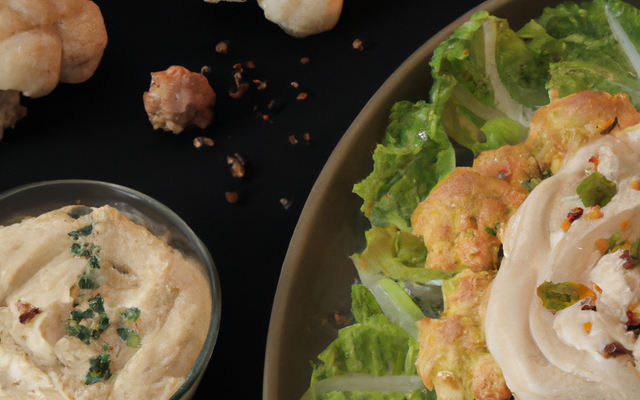 Choux à la crème fraîche et tarama