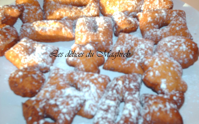 Merveilles ou beignet de carnaval