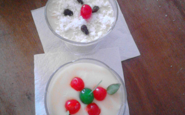 Blanc mangé coco