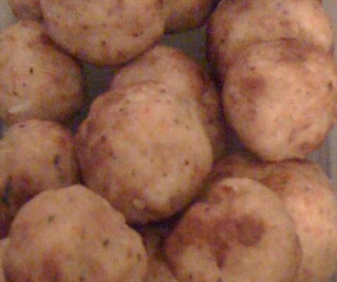 Accras de crevettes et sauce cocktail au whisky