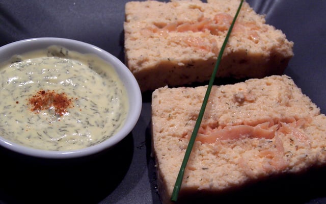 Terrine aux deux saumons froide