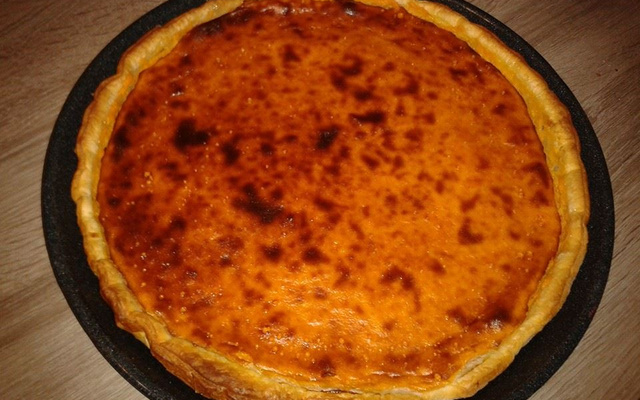 Tarte sucrée au potiron