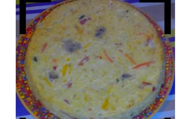 Gratin de riz dinde et petits légumes