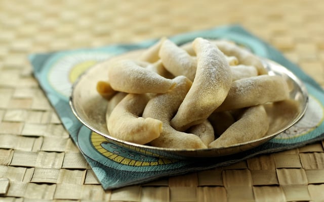 Cornes de gazelle aux amandes