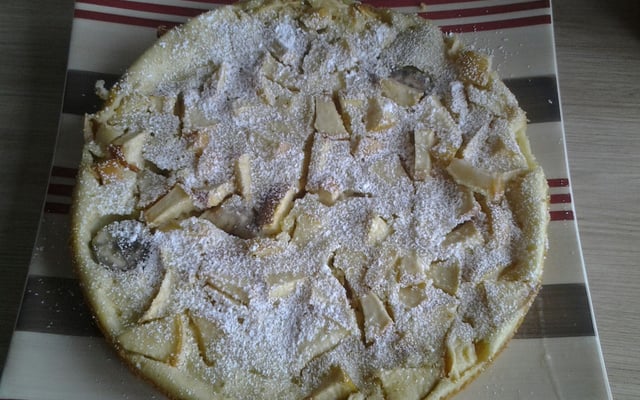 Clafoutis aux trois fruits