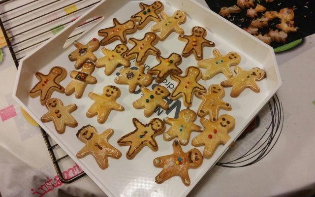 Petits bonshommes en pain d'épices