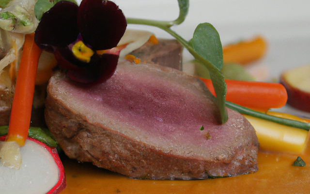 Assiette de veau gourmet