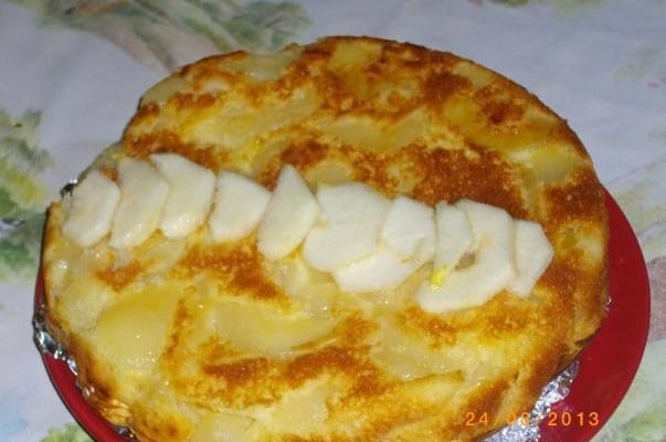 Gâteau aux poires belle hélène