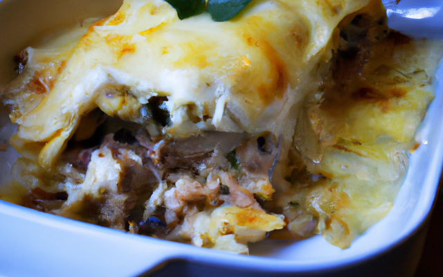 Lasagnes aux foies de volaille et gorgonzola