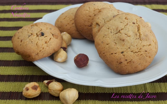 Cookies aux noisettes torifiées et beurre d'érable