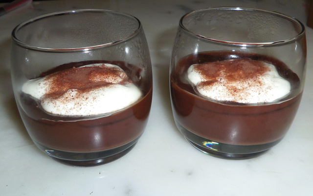 Crème Danette au chocolat maison