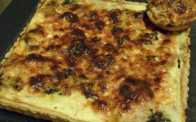 Tarte épinards et thon