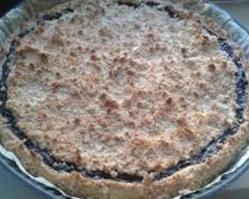 Tarte au chocolat kiwi facon crumble