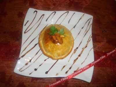 Tourte de Noël au canard, foie gras et truffe