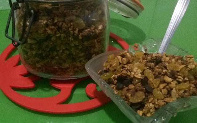 Granola maison au chocolat