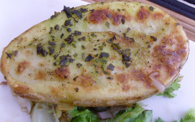 La pomme de terre craquante