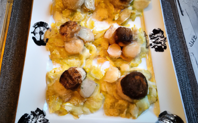 Saint-Jacques poêlées aux truffes