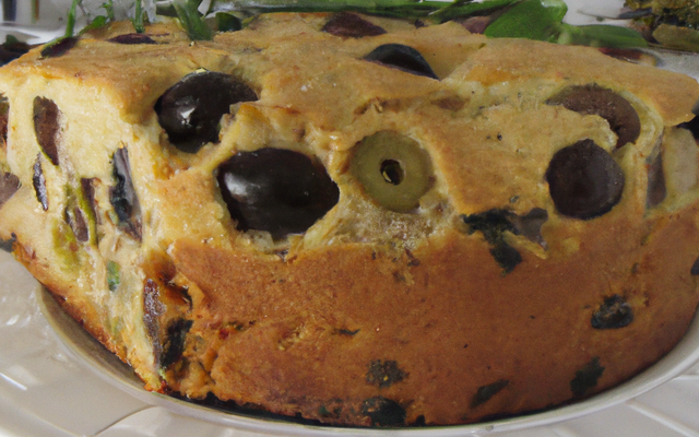Cake aux olives rapide