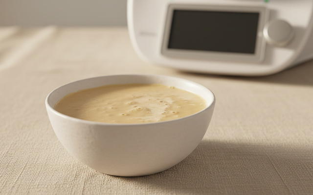 Crème anglaise parfumée au café thermomix
