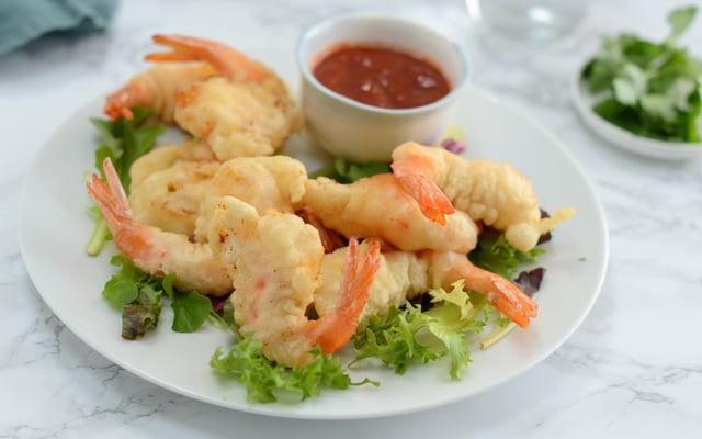 Tempura de crevettes