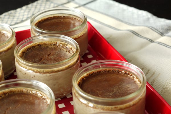 Crème au chocolat sans œuf ni beurre